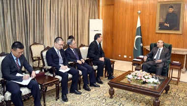 巴基斯坦总统表示中国是最值得信赖的朋友
