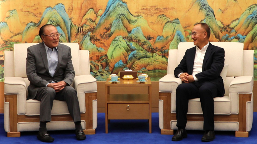 陈晓东署长会见博鳌亚洲论坛秘书长张军