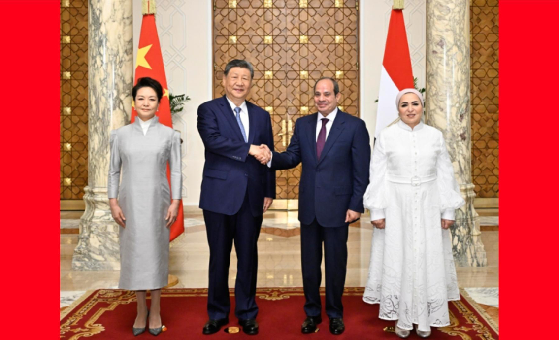习近平同埃及总统塞西会谈