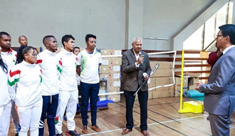 马达加斯加总统高度评价中国援马体育合作项目