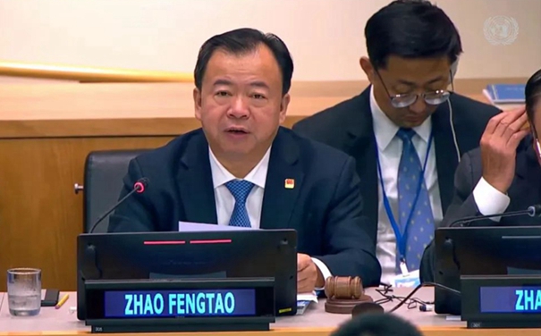 赵峰涛副署长出席全球发展倡议合作成果展示高级别会议