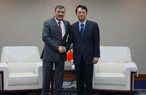 邓波清副署长会见塔吉克斯坦驻华大使萨义德佐达