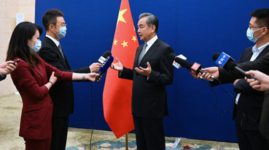 王毅谈习近平主席主持金砖国家领导人第十四次会晤和全球发展高层对话会