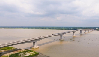 中国援建的孟加拉国孟中友谊八桥正式通车